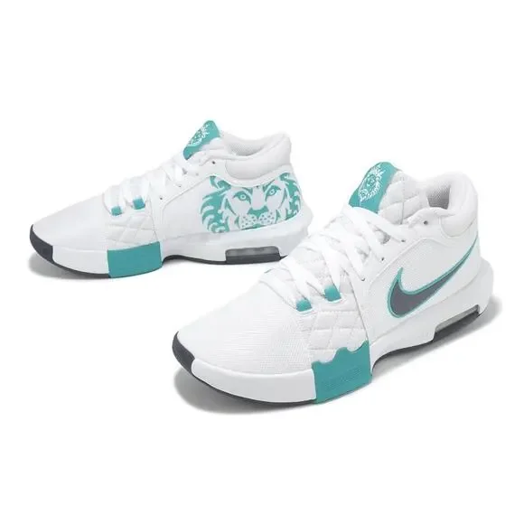 Nike LeBron Witness VIII 8 White Dusty Cactus Men Basketball HQ2140-101 Men’s 11 - Picture 3 of 8